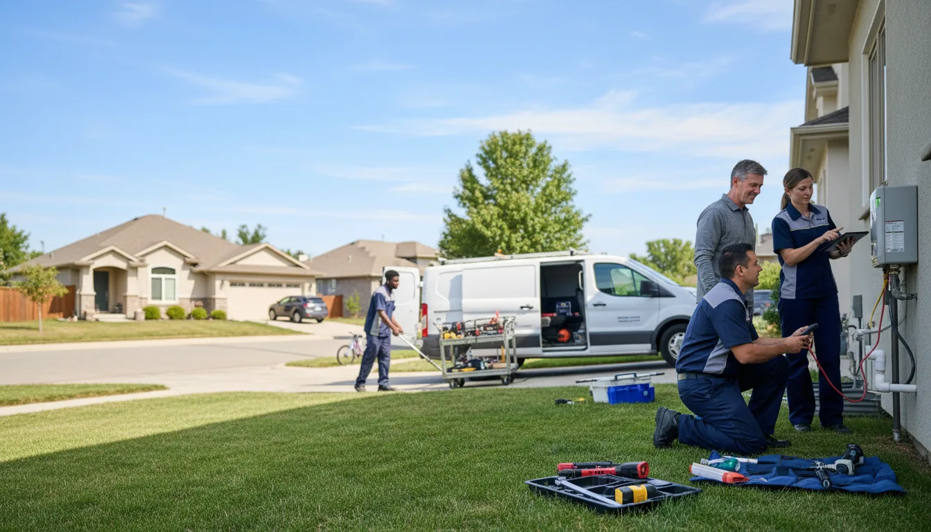 Tankless water heater service in Bryant, SD